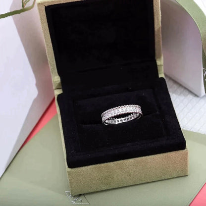 [Solara Jewelry]PERLEE DIAMOND SILVER RING