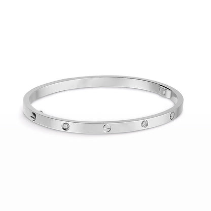 [Solara Jewelry]LOVE BRACELET 3.65MM 6 DIAMONDS