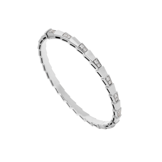 [Solara Jewelry]SERPENTI BRACELET SILVER DIAMOND