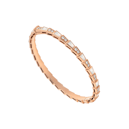 [Solara Jewelry]SERPENTI BRACELET PINK GOLD MOP DIAMOND