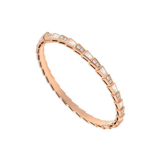 [Solara Jewelry]SERPENTI BRACELET PINK GOLD MOP DIAMOND