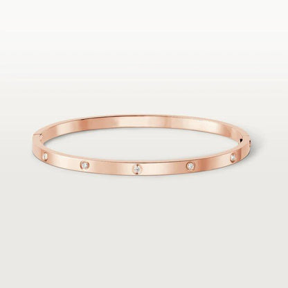 [Solara Jewelry]LOVE BRACELET 3.65MM 10 DIAMONDS