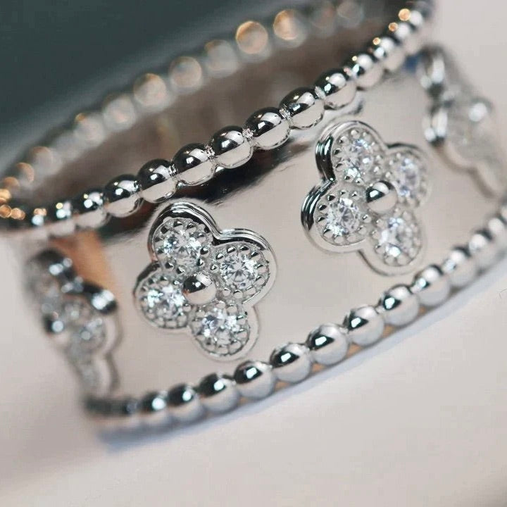 [Solara Jewelry]CLOVER KALEIDOSCOPE RING 10MM