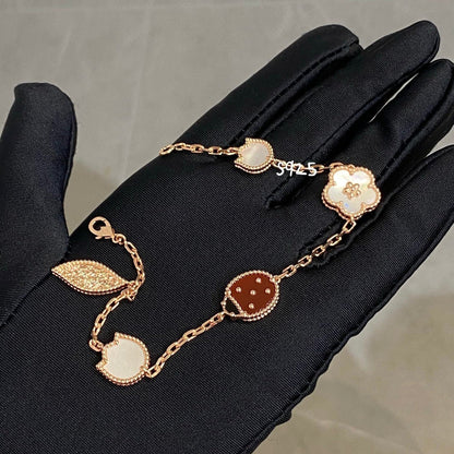[Solara Jewelry]LUCKY SPRING 5 MOTIF BRACELET