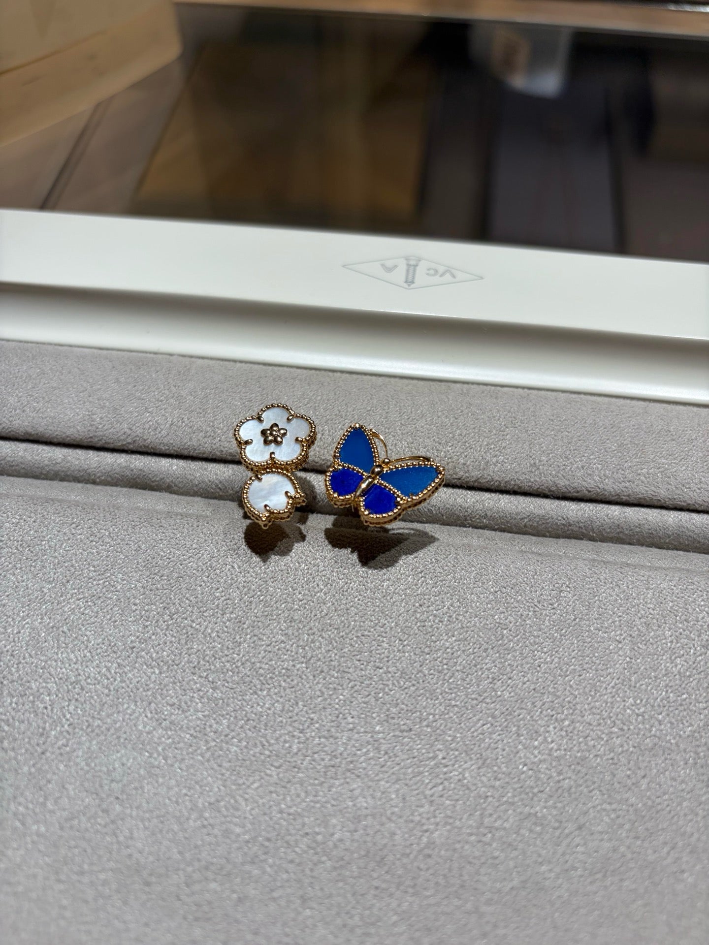 [Solara jewelry]LUCKY SPRING BUTTERFLY OPEN-FACE RINGS