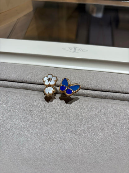 [Solara jewelry]LUCKY SPRING BUTTERFLY OPEN-FACE RINGS