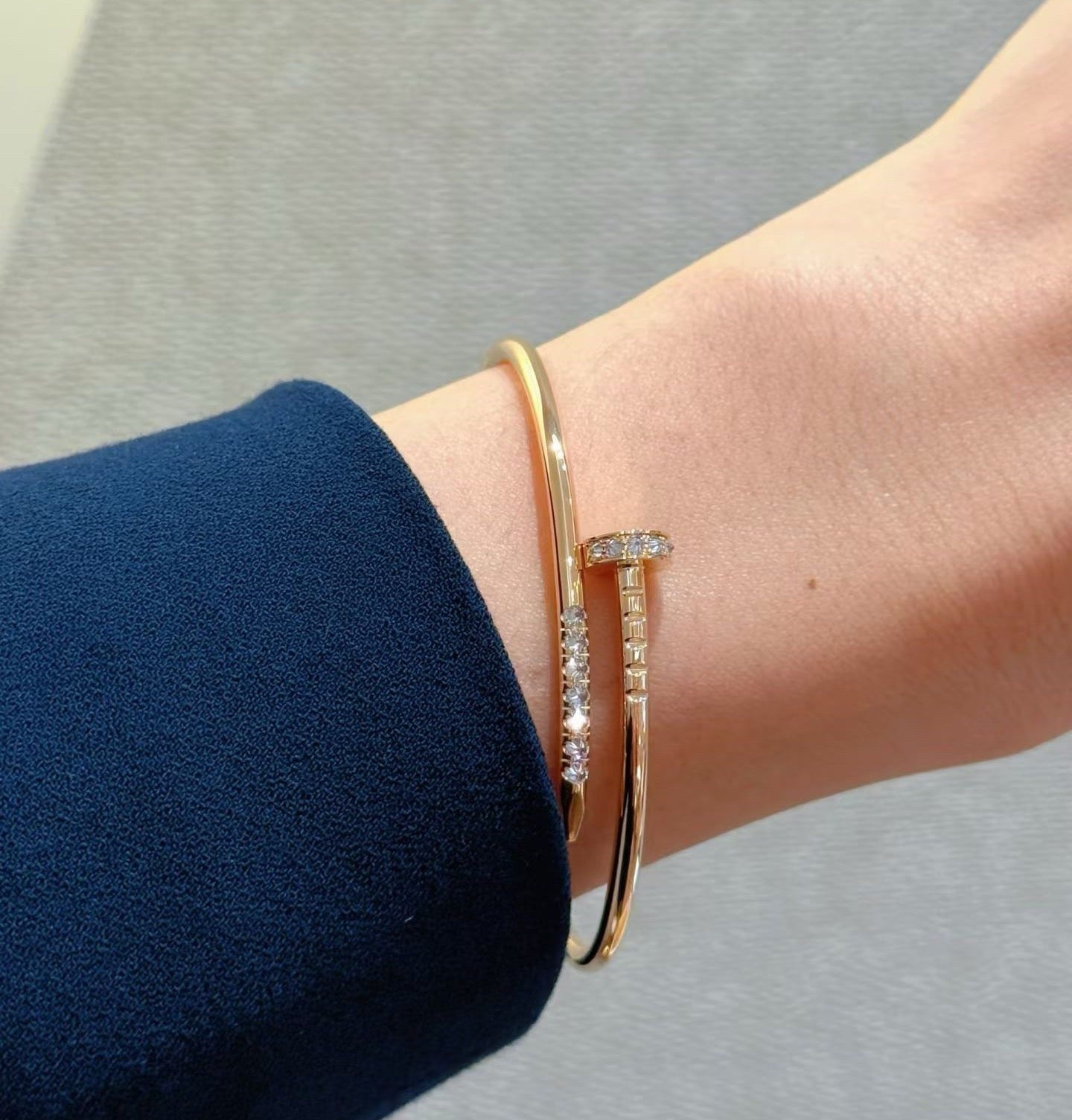 [Solara Jewelry]JUSTE BRACELET 2.5MM DIAMONDS NEW