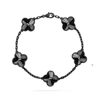 [Solara Jewelry]KLEE 5 MOTIV SCHWARZES ARMBAND