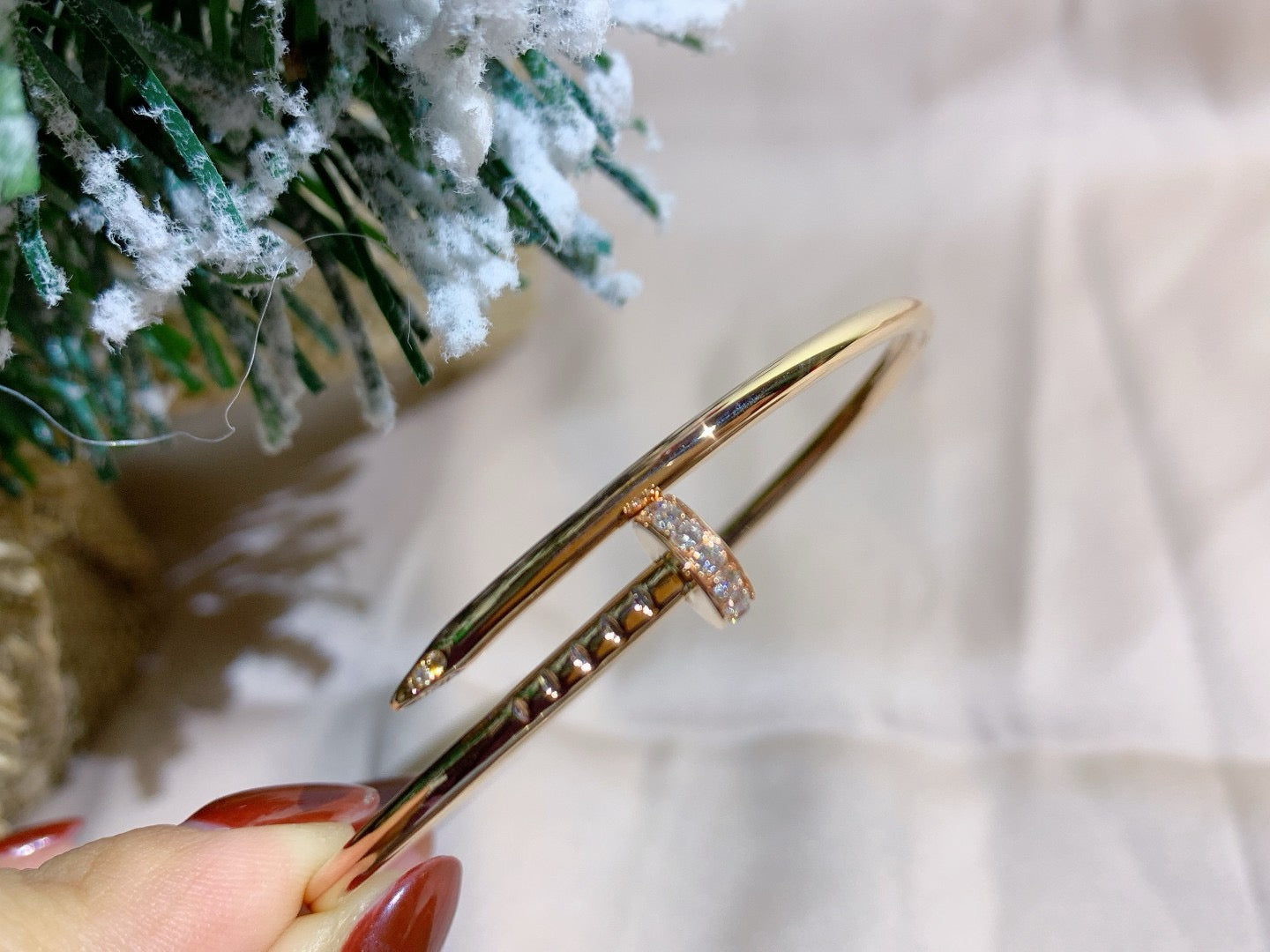 [Solara Jewelry]JUSTE BRACELET 2.5MM DIAMONDS