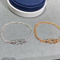 [Solara Jewelry]FORCE KLEINE HUFEISEN DIAMANTKETTEN-ARMBAND