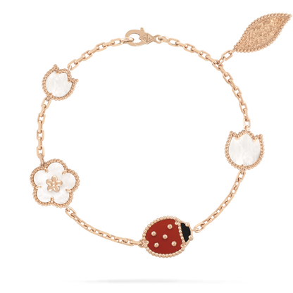 [Solara Jewelry]LUCKY SPRING 5 MOTIF BRACELET