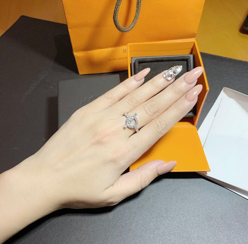 [Solara Jewelry]ECHAPPEE RING SILVER DIAMOND