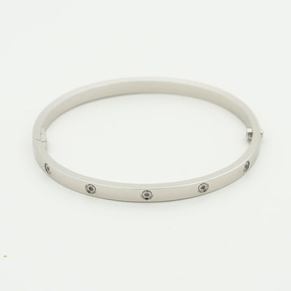 [Solara Jewelry]LOVE BRACELET 3.65MM 10 DIAMONDS