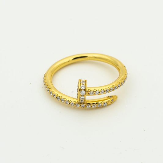 [Solara Jewelry]JUSTE RING 1.8MM GOLD DIAMONDS