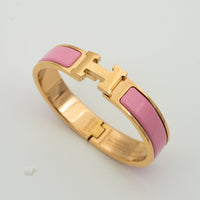 [Solara Jewelry]H PINK BRACELET