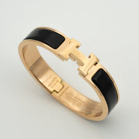 [Solara Jewelry]H BLACK BRACELET