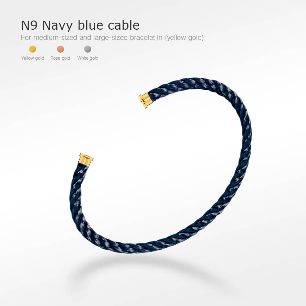 [Solara Jewelry]FORCE SERIES BRACELET CABLES 50 CHOICES (DIY SELECTION)