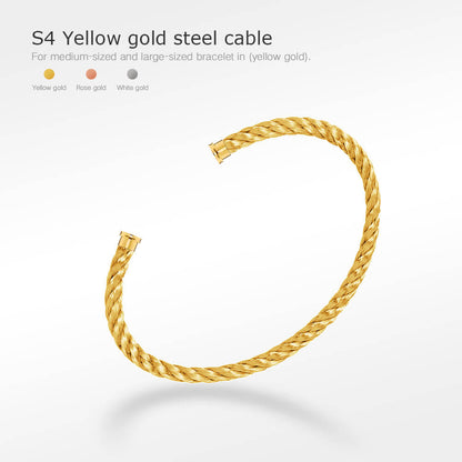 [Solara Jewelry]FORCE SERIES BRACELET CABLES 50 CHOICES (DIY SELECTION)