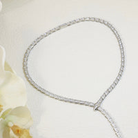 [Solara Jewelry]SERPENTI NECKLACE SILVER DIAMOND