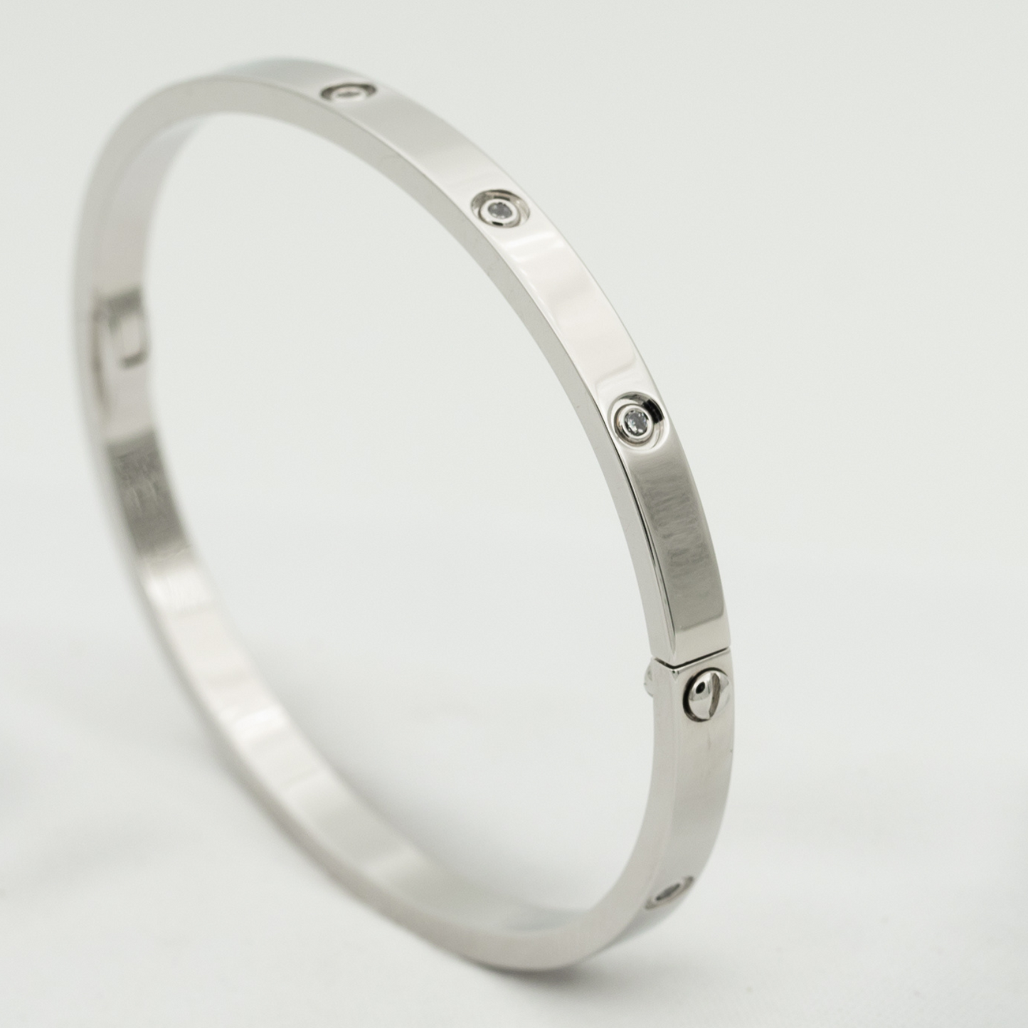 [Solara Jewelry]LOVE BRACELET 3.65MM 10 DIAMONDS