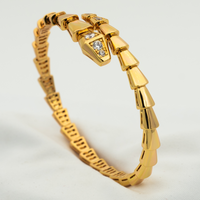 [Solara Jewelry]SERPENTI BRACELET DIAMONDS