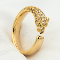 [Solara Jewelry]PANTHERE RING DIAMANT 7.3MM
