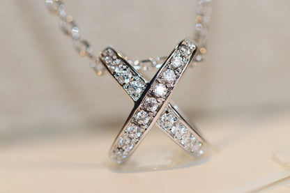 [Solara Jewelry]JEUX DE DIAMOND NECKLACE