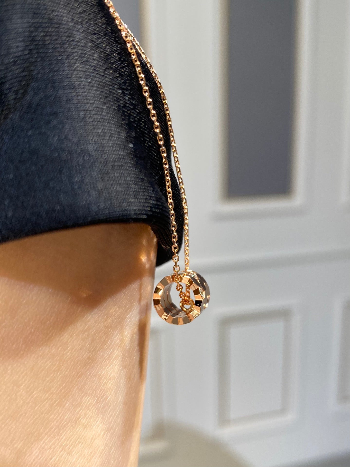 [Solara Jewelry]BEE LOVE DIAMOND NECKLACE