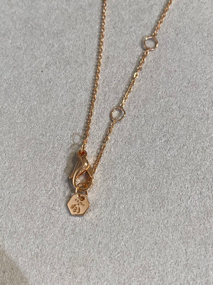 [Solara Jewelry]BEE LOVE DIAMOND NECKLACE