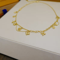 [Solara Jewelry]BLOOMING SUPPLE NECKLACE BRASS