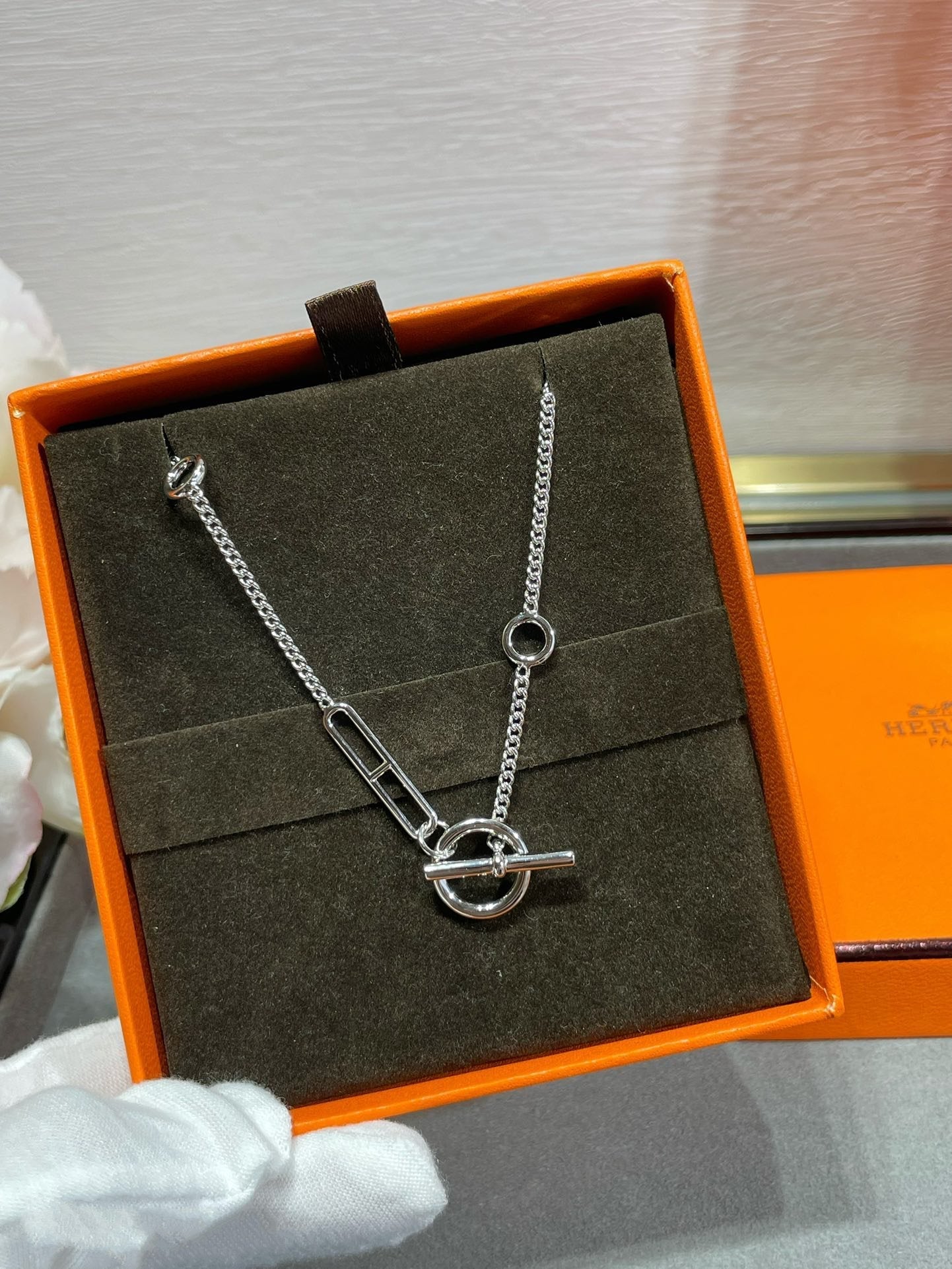 [Solara Jewelry]HM STERLING CHAINE D'ANCRE HEART
