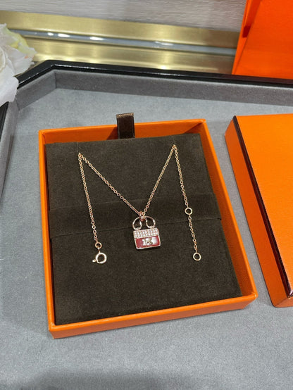 [Solara Jewelry]H CIRCE MOISSANITE PENDANT NECKLACE GOLD