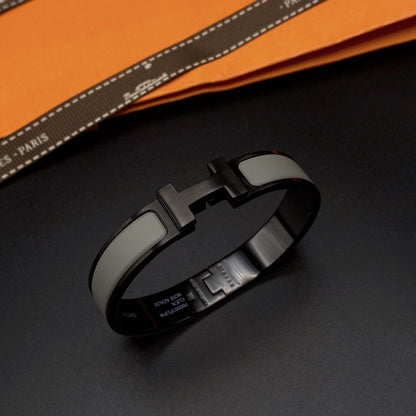 [Solara Jewelry]CLIC HM SO BLACK GREY BRACELET