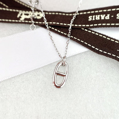 [Solara Jewelry]HM PIG NOSE NECKLACE