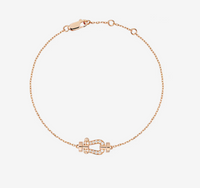 [Solara Jewelry]FORCE 10 FULL DIAMOND BUCKLE CHAIN LINK MINI MODEL