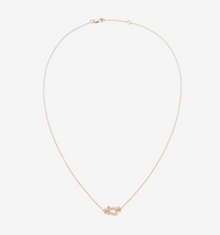 [Solara Jewelry]FORCE 10 DIAMOND PINK GOLD NECKLACE MINI MODEL