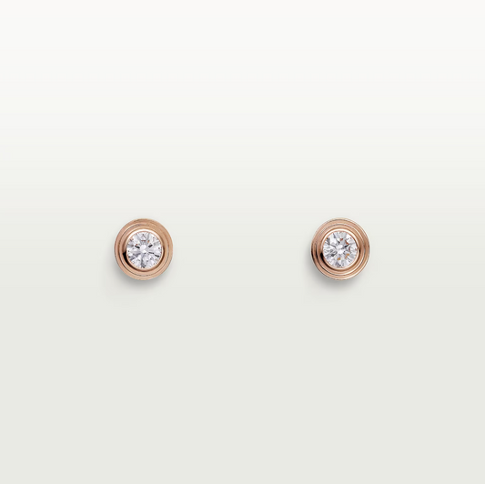[Solara Jewelry]DAMOUR DIAMOND EARRINGS