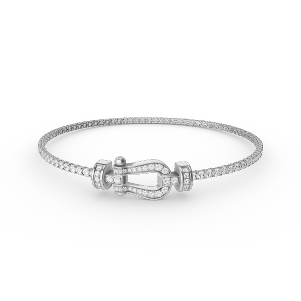 [Solara Jewelry]FORCE  HORSESHOE  DIAMOND TENNIS BRACELET