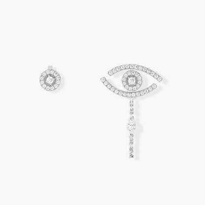 [Solara jewelry]Lucky Eye Diamond Earrings