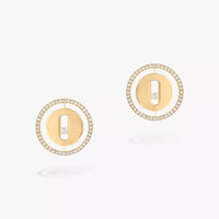 [Solara Jewelry]Lucky Move Diamond Earrings