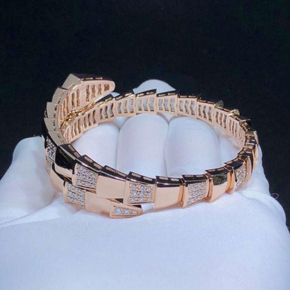[Solara Jewelry]SERPENTI BRACELET PINK GOLD DIAMOND