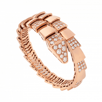 [Solara Jewelry]SERPENTI BRACELET PINK GOLD DIAMOND