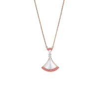 [Solara Jewelry]DREAM NECKLACE MOP PINK DIAMOND