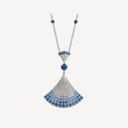 [Solara Jewelry]DREAM NECKLACE AGATE SILVER DIAMOND