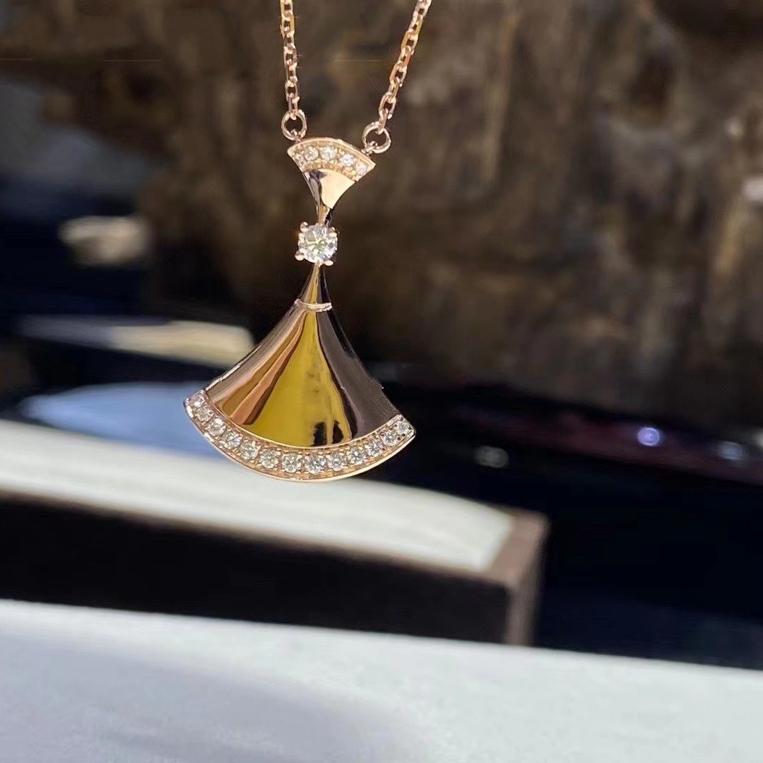 [Solara Jewelry]DREAM NECKLACE PINK GOLD DIAMOND