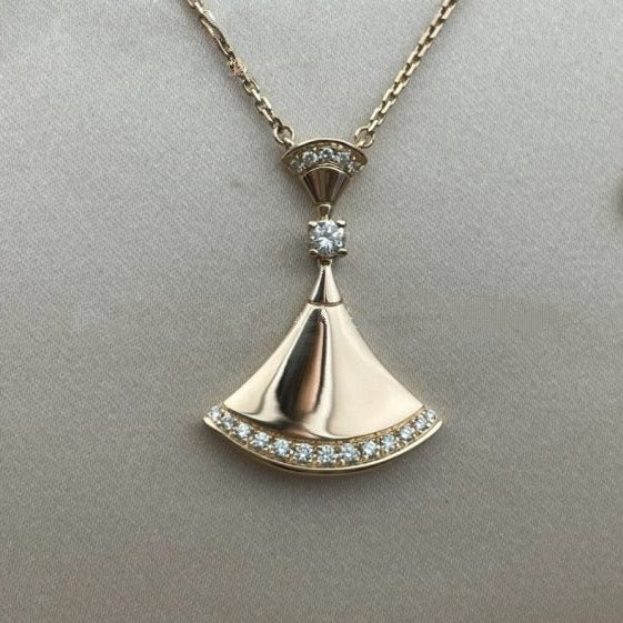 [Solara Jewelry]DREAM NECKLACE PINK GOLD DIAMOND