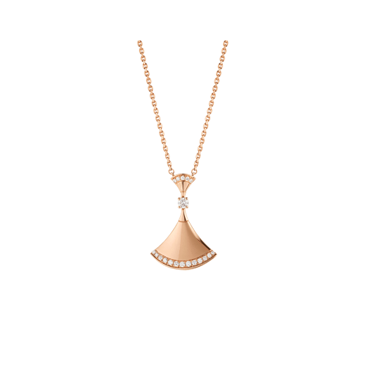 [Solara Jewelry]DREAM NECKLACE PINK GOLD DIAMOND