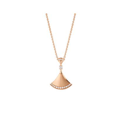 [Solara Jewelry]DREAM NECKLACE PINK GOLD DIAMOND