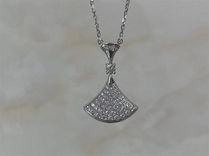 [Solara Jewelry]DREAM NECKLACE SILVER FULL DIAMOND