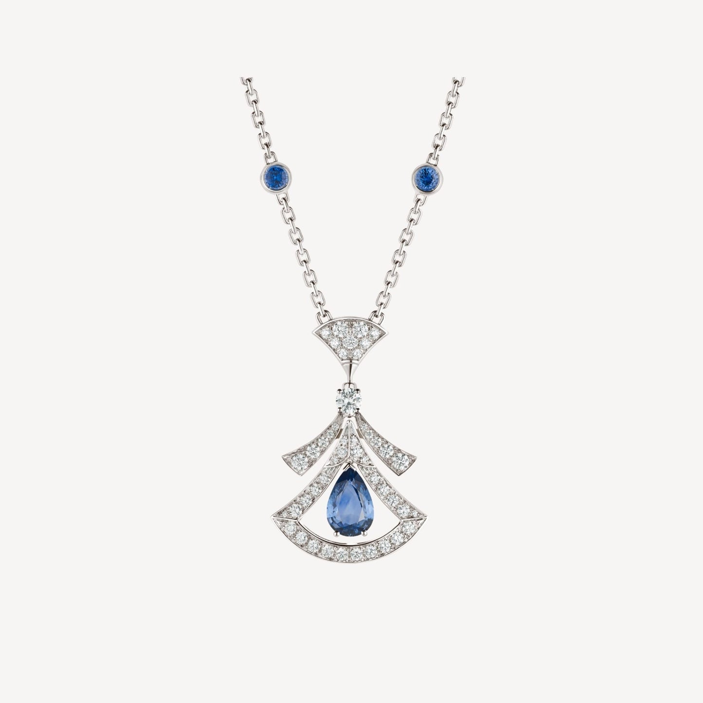 [Solara Jewelry]DREAM NECKLACE AGATE DIAMOND SILVER